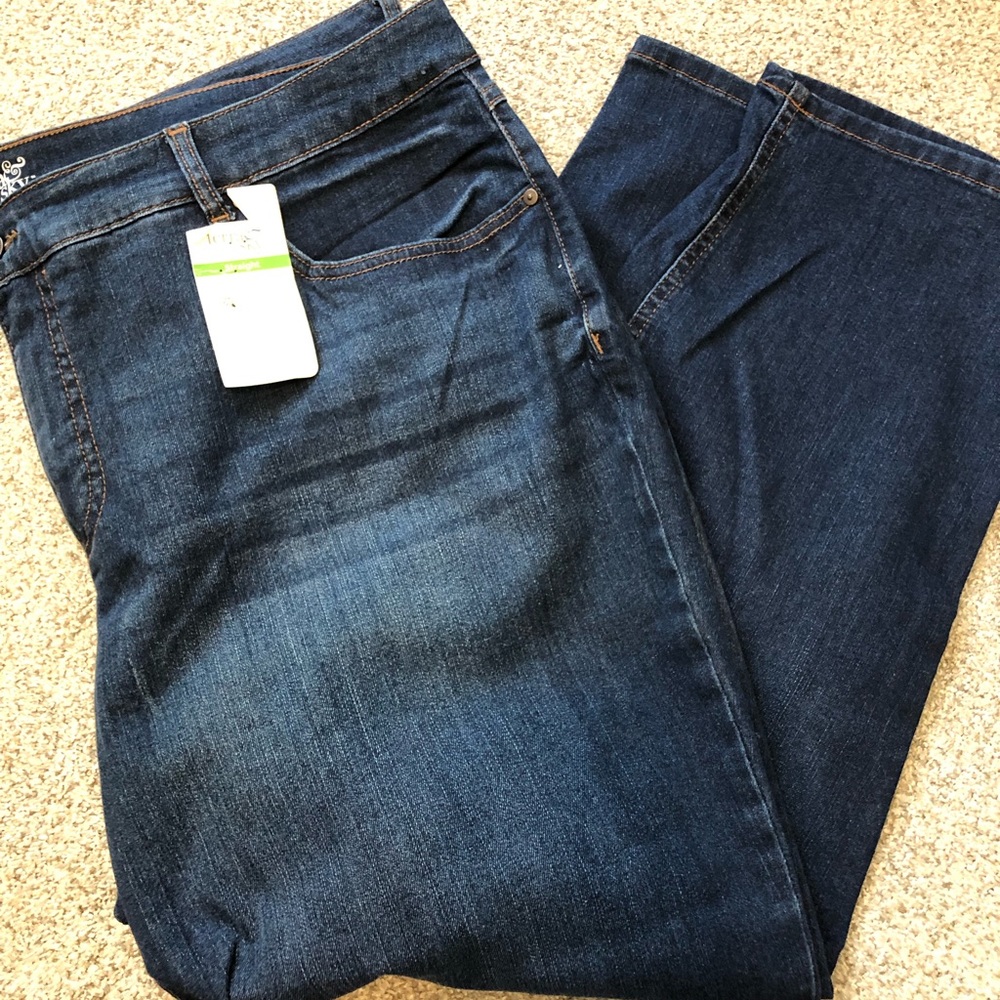 Dark wash jeans